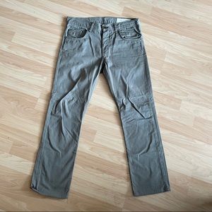 Rag & Bone RB 15X Slim Straight Distressed Grey